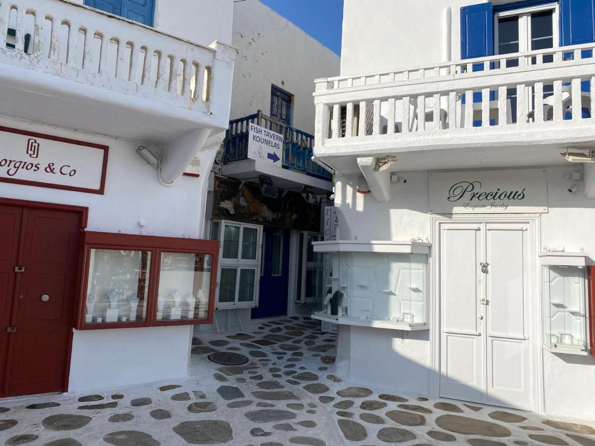 Budget Downtown Apartment- Harma I Mykonos Town Eksteriør bilde