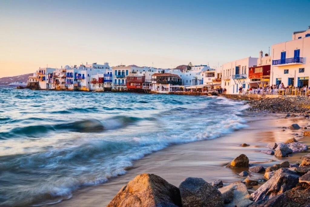 Budget Downtown Apartment- Harma I Mykonos Town Eksteriør bilde