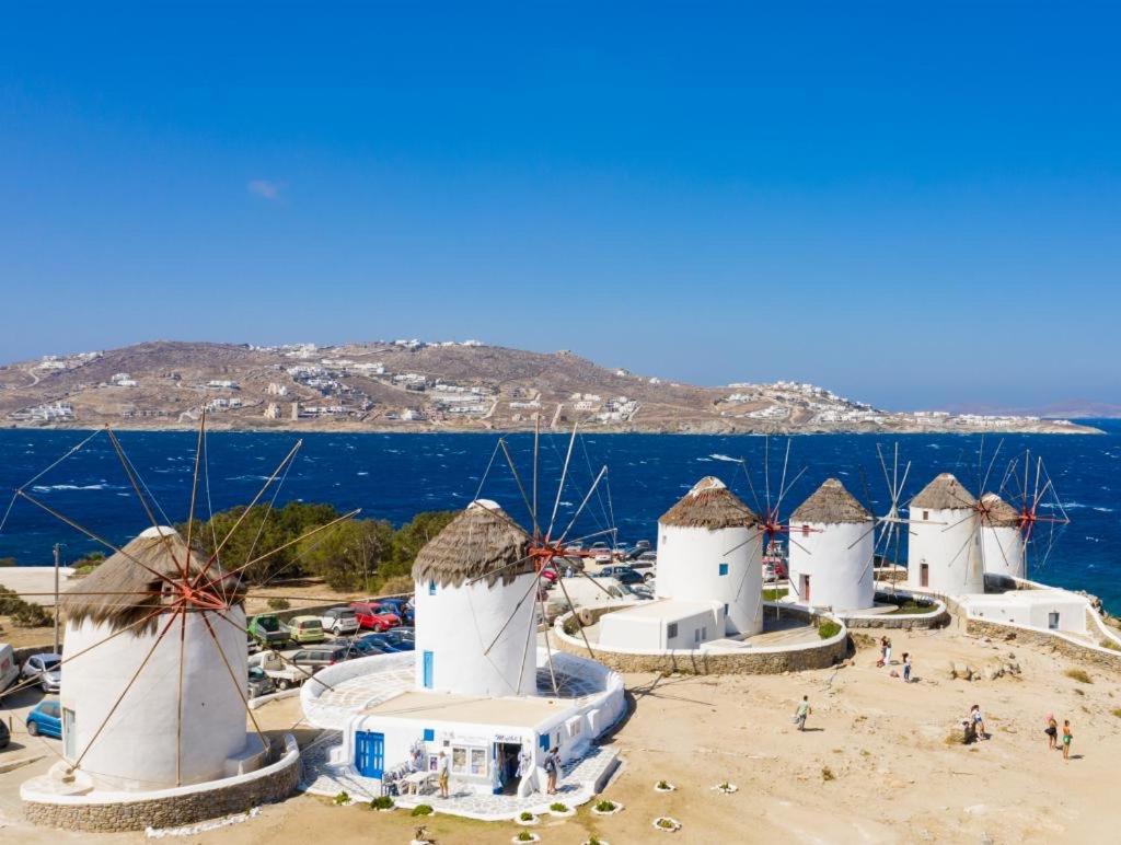 Budget Downtown Apartment- Harma I Mykonos Town Eksteriør bilde